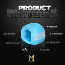 Load image into Gallery viewer, MP SPORTZ Jawline Exerciser Set (3 Sets) – Silicone Jaw Exerciser