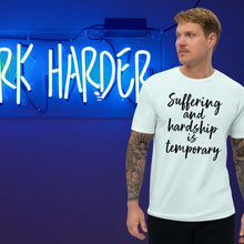 Load image into Gallery viewer, hardship is temporary Short Sleeve T-shirt