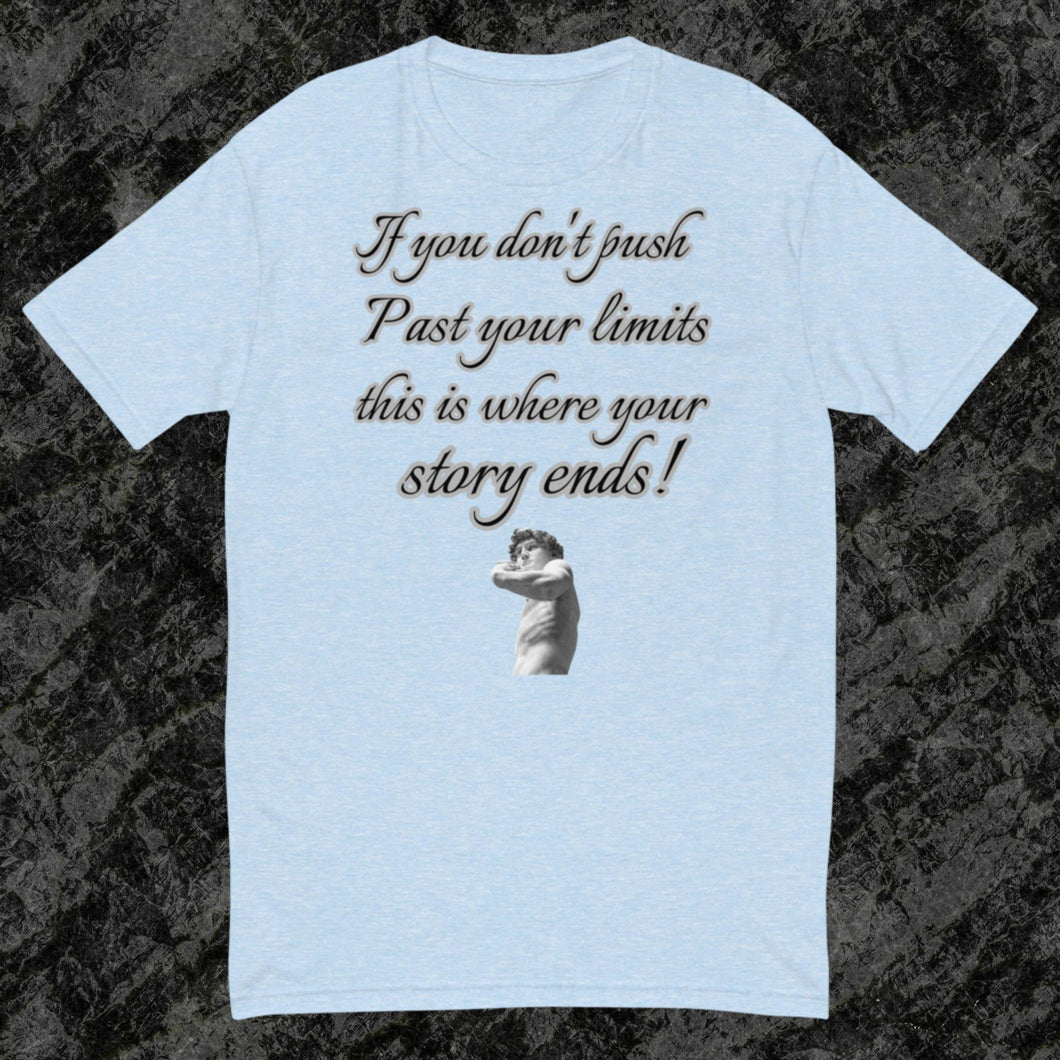 Push past your limits! Short Sleeve T-shirt